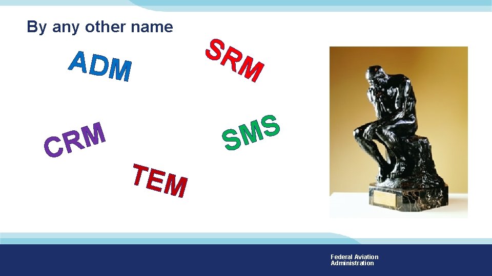 By any other name ADM M R C TEM SR M S SM Federal By any other name ADM M R C TEM SR M S SM Federal