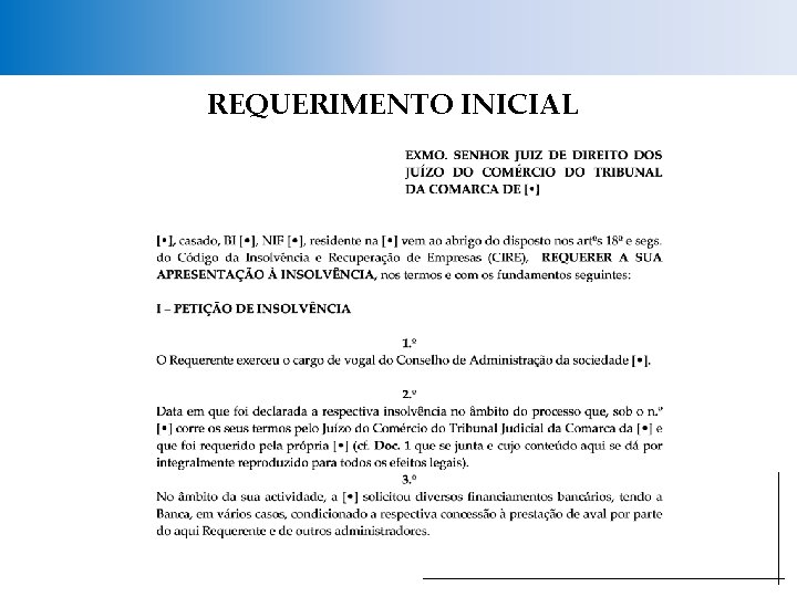 REQUERIMENTO INICIAL 