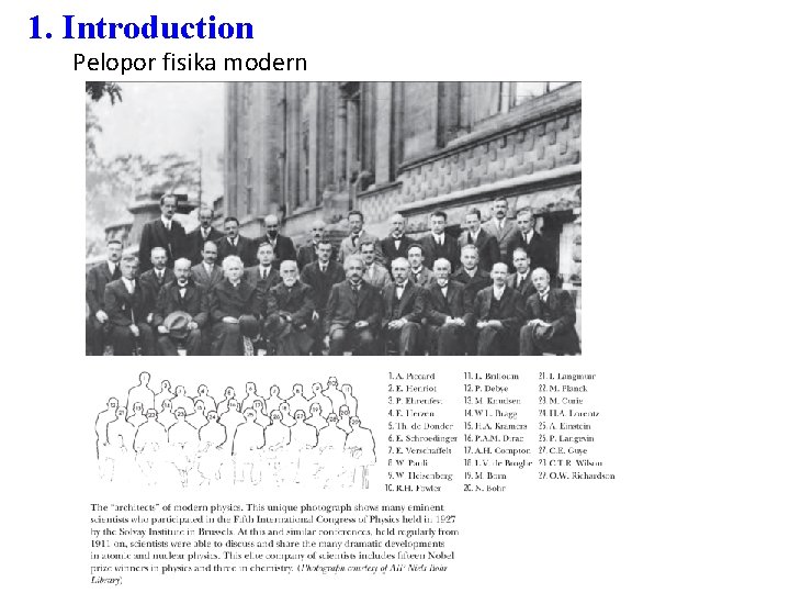 1. Introduction Pelopor fisika modern 