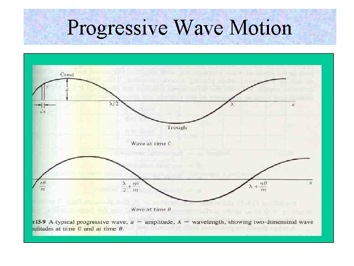 Progressive Wave Motion 