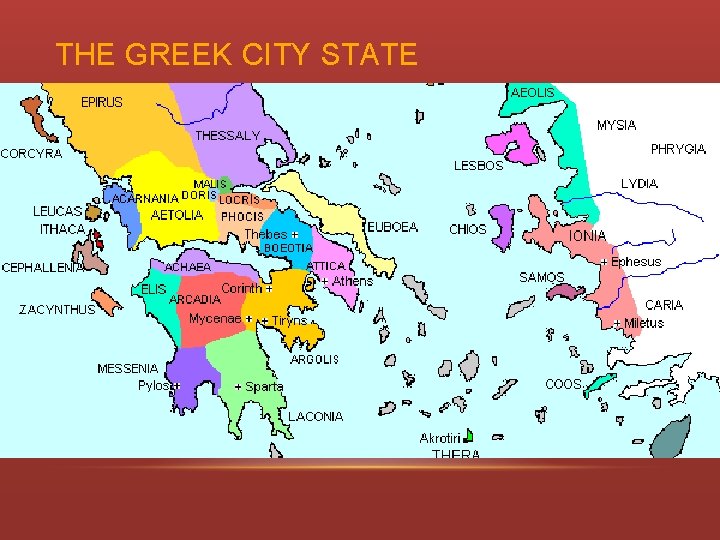 THE GREEK CITY STATE 