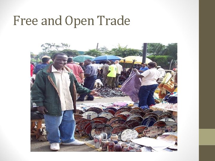 Free and Open Trade 