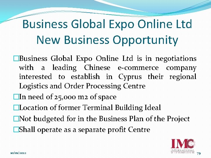 Business Global Expo Online Ltd New Business Opportunity �Business Global Expo Online Ltd is