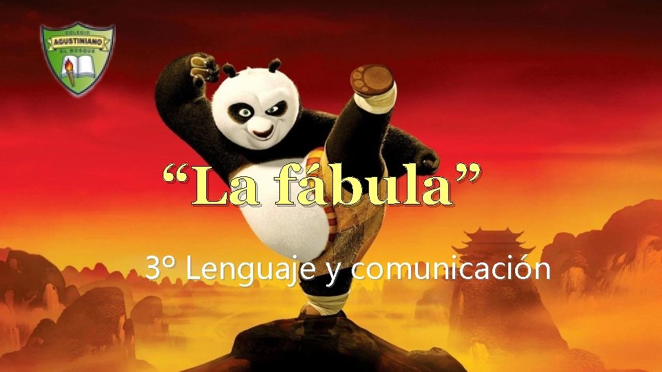 “La fábula” 3º Lenguaje y comunicación 