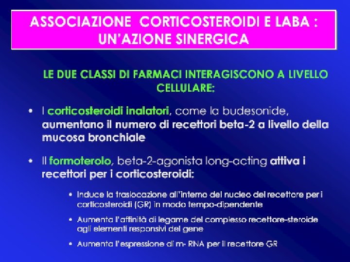 antiasma Giuseppe Nocentini, Dip. Medicina Clinica e Sperimentale, Università degli Studi di Perugia 96