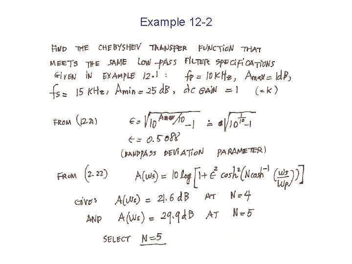 Example 12 -2 