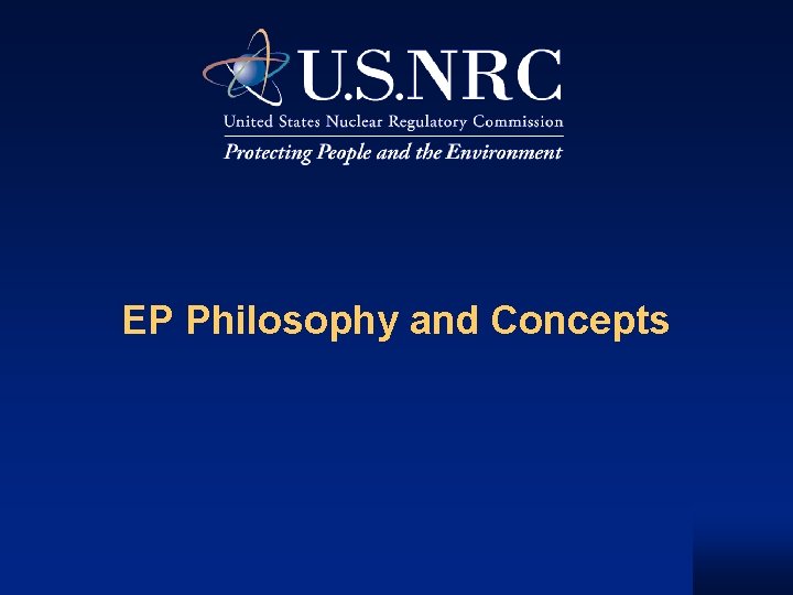 EP Philosophy and Concepts 