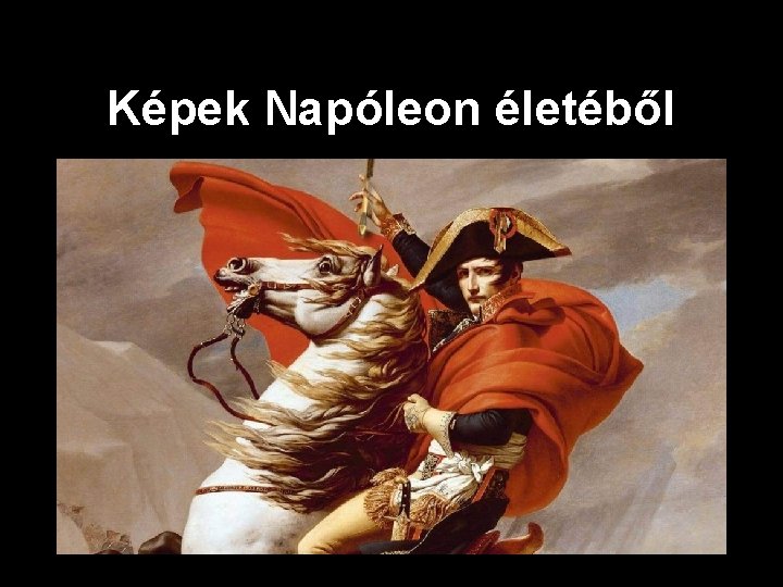 A Képek Napóleon életéből a 