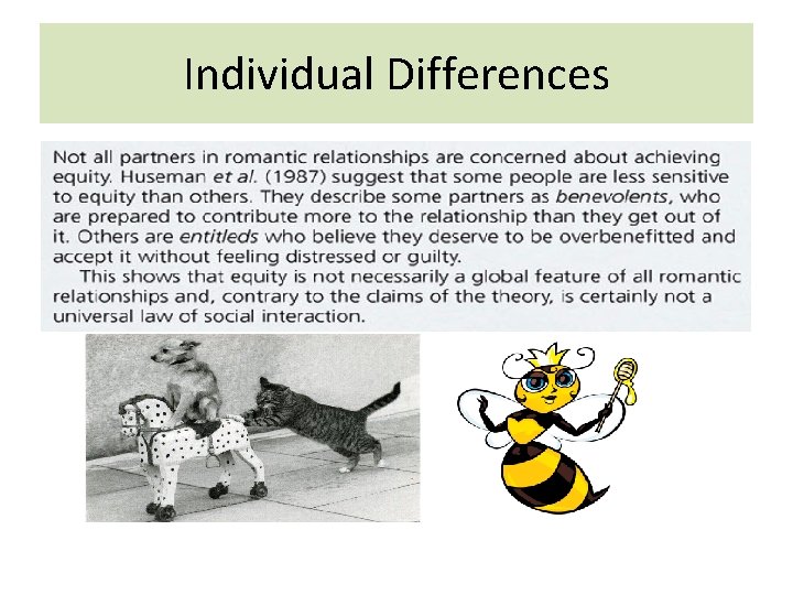 Individual Differences 