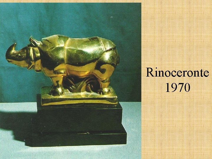 Rinoceronte 1970 