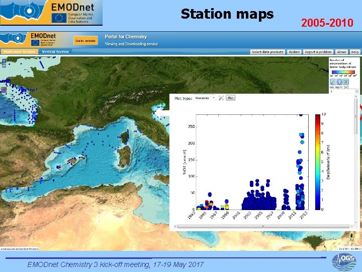 Station maps EMODnet Chemistry 3 kick-off meeting, 17 -19 May 2017 2005 -2010 