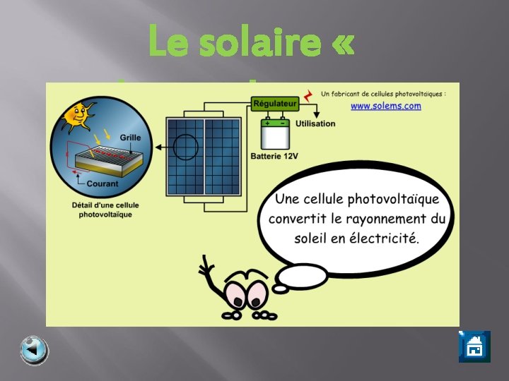 Le solaire « photovoltaïque » 