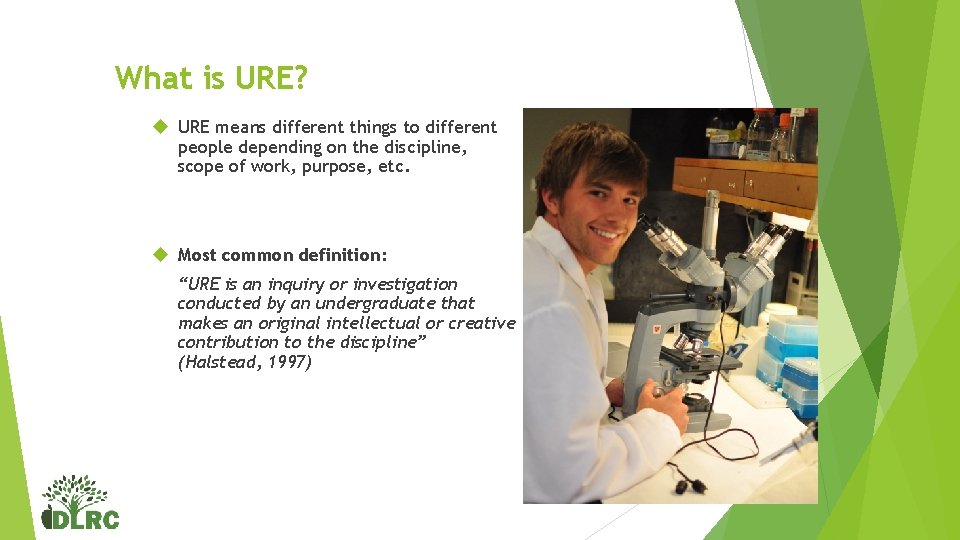 What is URE? URE means different things to different people depending on the discipline, What is URE? URE means different things to different people depending on the discipline,