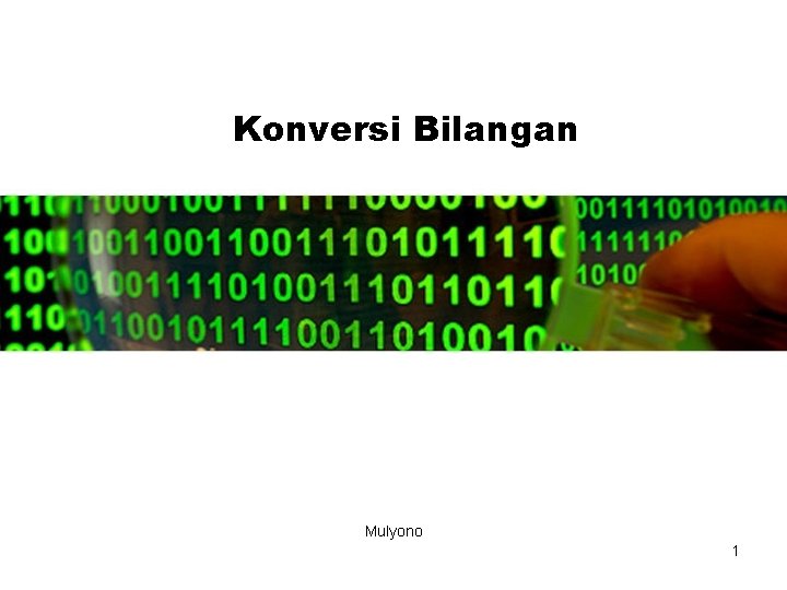 Konversi Bilangan Mulyono 1 