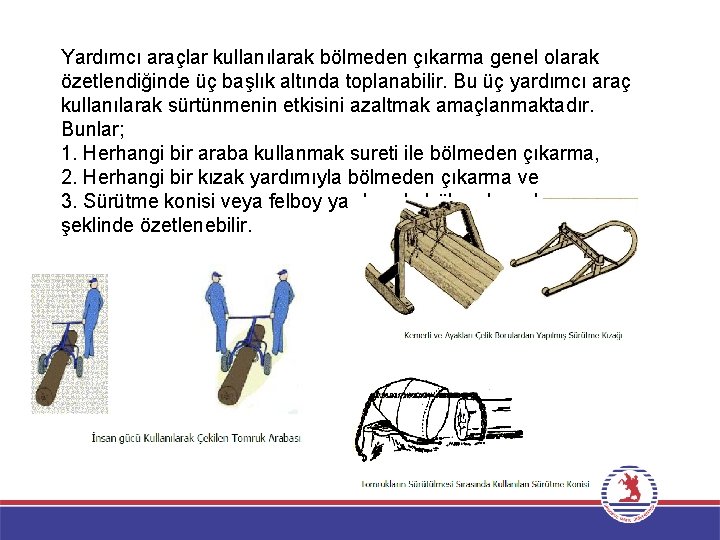 Yardımcı araçlar kullanılarak bölmeden çıkarma genel olarak özetlendiğinde üç başlık altında toplanabilir. Bu üç Yardımcı araçlar kullanılarak bölmeden çıkarma genel olarak özetlendiğinde üç başlık altında toplanabilir. Bu üç