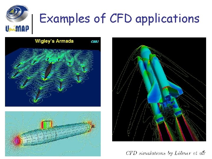 Examples of CFD applications 6 