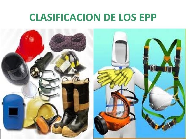 CLASIFICACION DE LOS EPP 