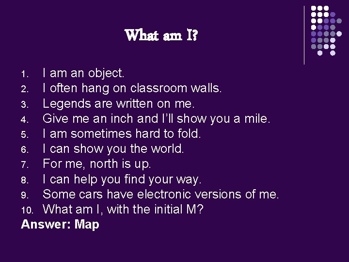SMART ASS WHAT AM I What am I