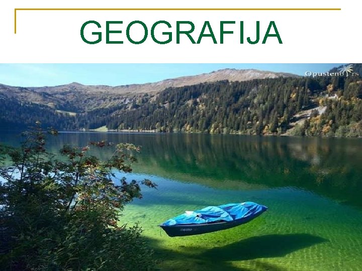 GEOGRAFIJA 