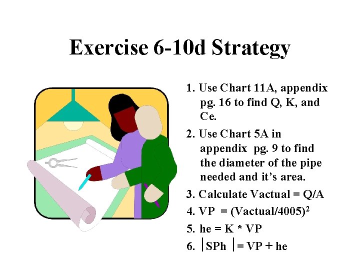 Exercise 6 -10 d Strategy 1. Use Chart 11 A, appendix pg. 16 to