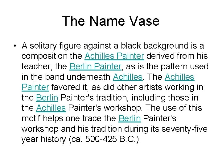 The Name Vase • A solitary figure against a black background is a composition The Name Vase • A solitary figure against a black background is a composition