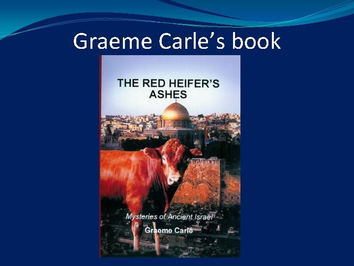 Graeme Carle’s book 