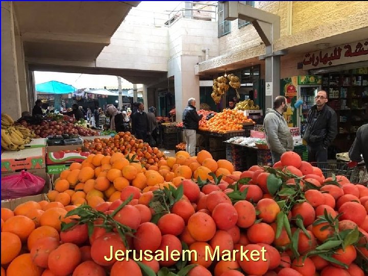 Jerusalem Market 