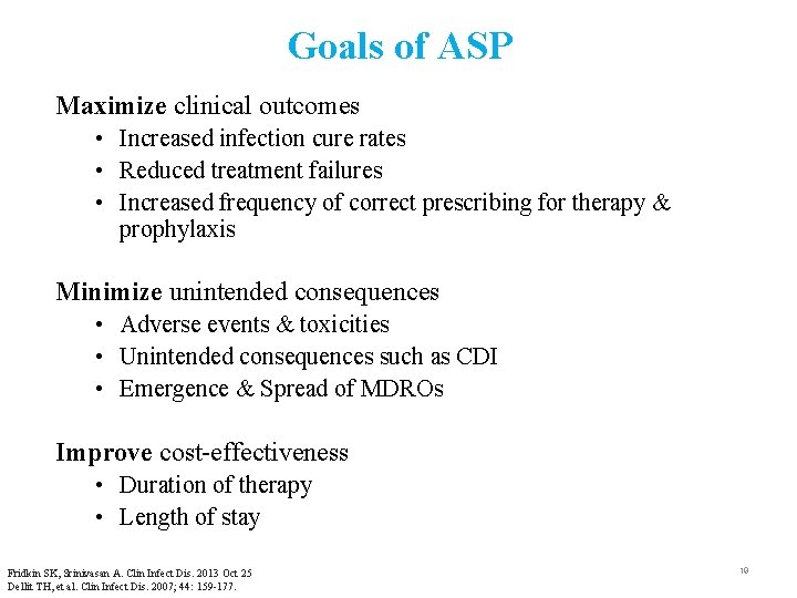 The Role of the Antimicrobial Stewardship In the