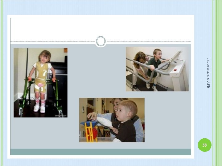 Introduction to APE 58 