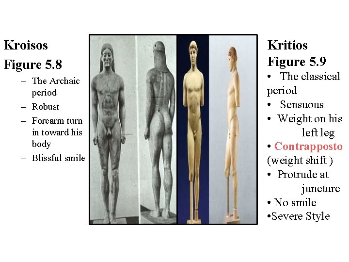 Kroisos Figure 5. 8 – The Archaic period – Robust – Forearm turn in