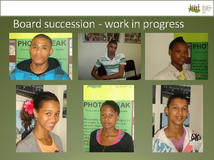 Board succession - work in progress 