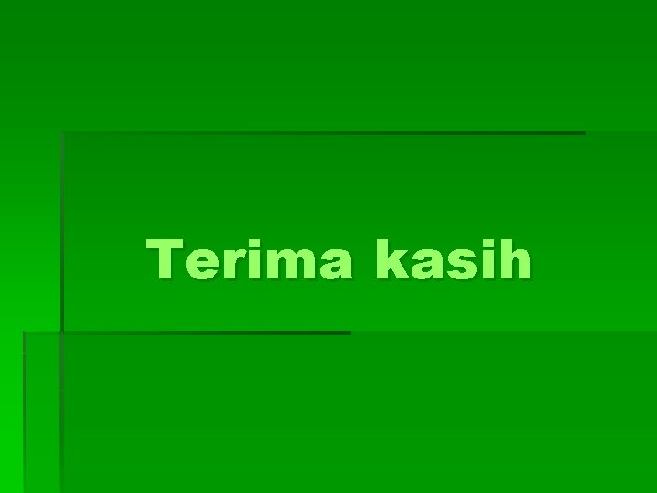 Terima kasih 