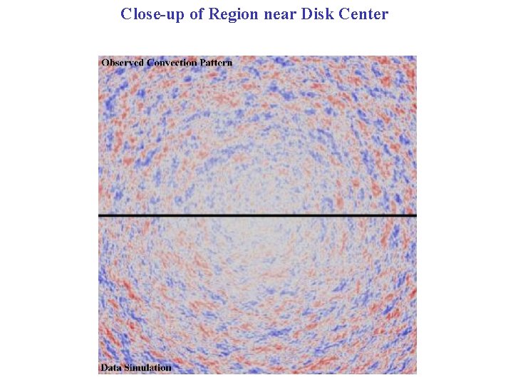 Close-up of Region near Disk Center 