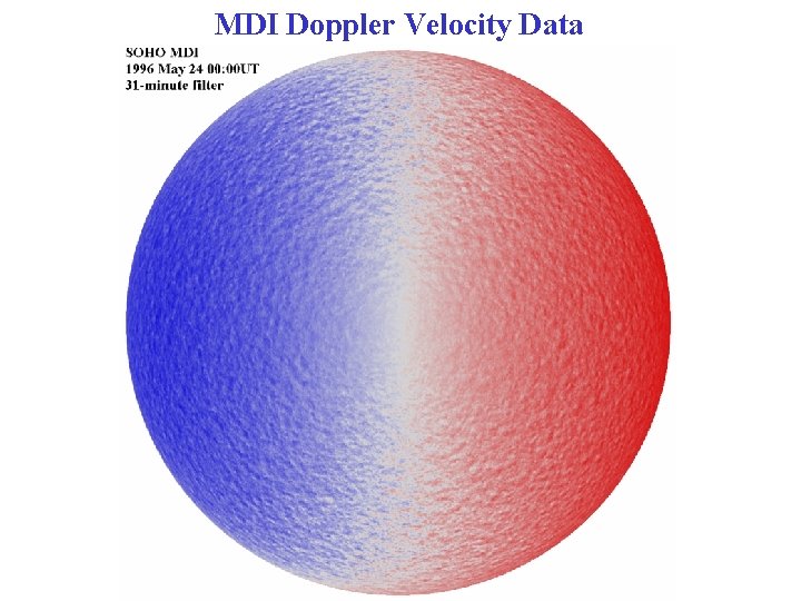 MDI Doppler Velocity Data 