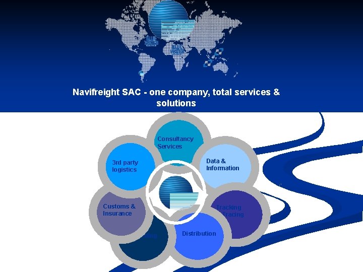Navifreight SAC - one company, total services & solutions Consultancy Services 3 rd party Navifreight SAC - one company, total services & solutions Consultancy Services 3 rd party