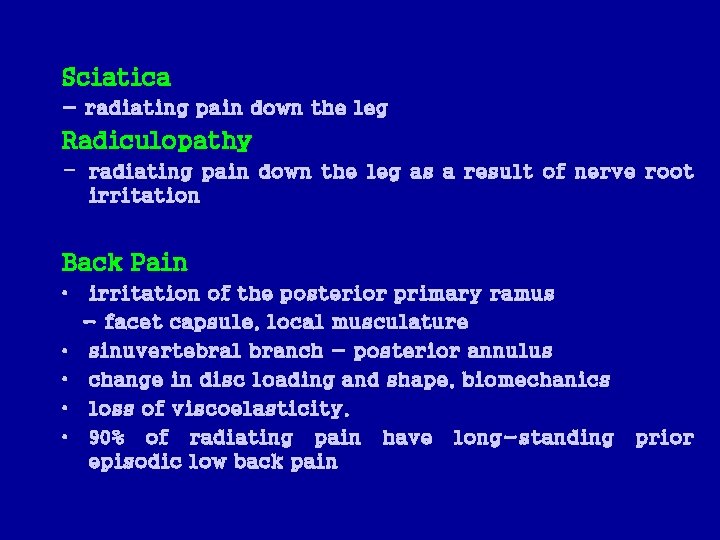 Lumbar Disc Herniation and Radiculopathy KS Hospital Spine