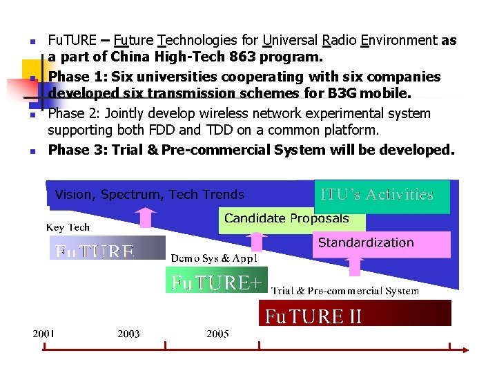 n n Fu. TURE – Future Technologies for Universal Radio Environment as a part