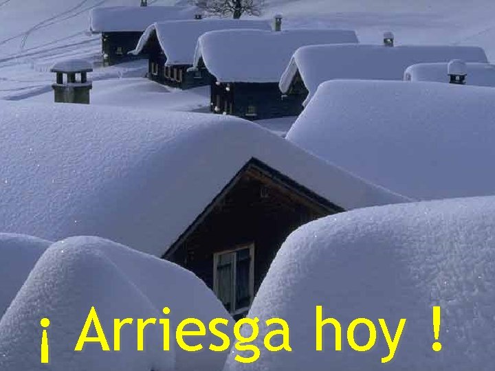 ¡ Arriesga hoy ! 