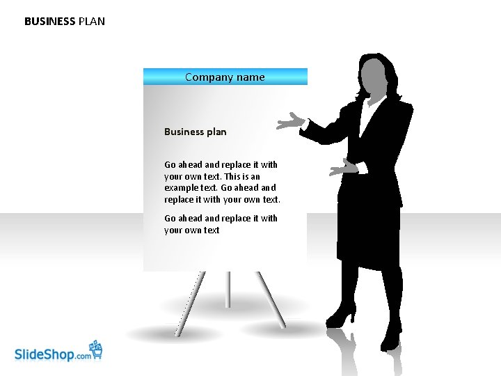 BUSINESS PLAN Company name Business plan Go ahead and replace it with your own