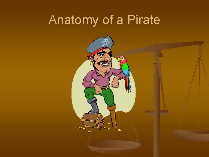 Anatomy of a Pirate 