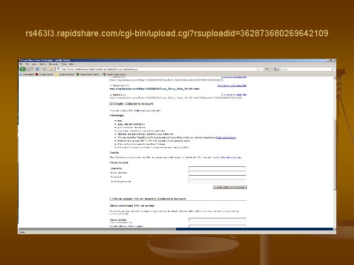 rs 463 l 3. rapidshare. com/cgi-bin/upload. cgi? rsuploadid=362873680269642109 
