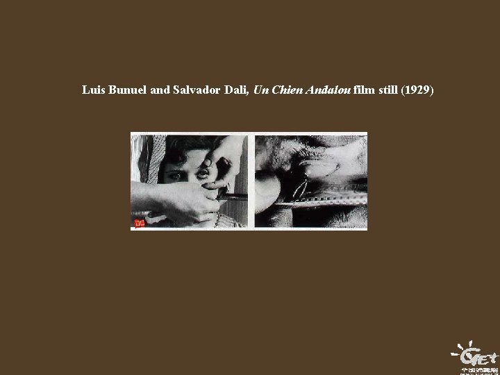 Luis Bunuel and Salvador Dali, Un Chien Andalou film still (1929) Luis Bunuel and Salvador Dali, Un Chien Andalou film still (1929)