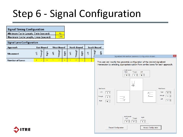 Step 6 - Signal Configuration Step 6 - Signal Configuration