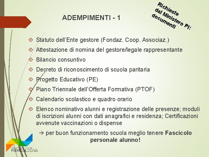 LA FIGURA DEL COORDINATORE DELLE ATTIVITA EDUCATIVO DIDATTICHE