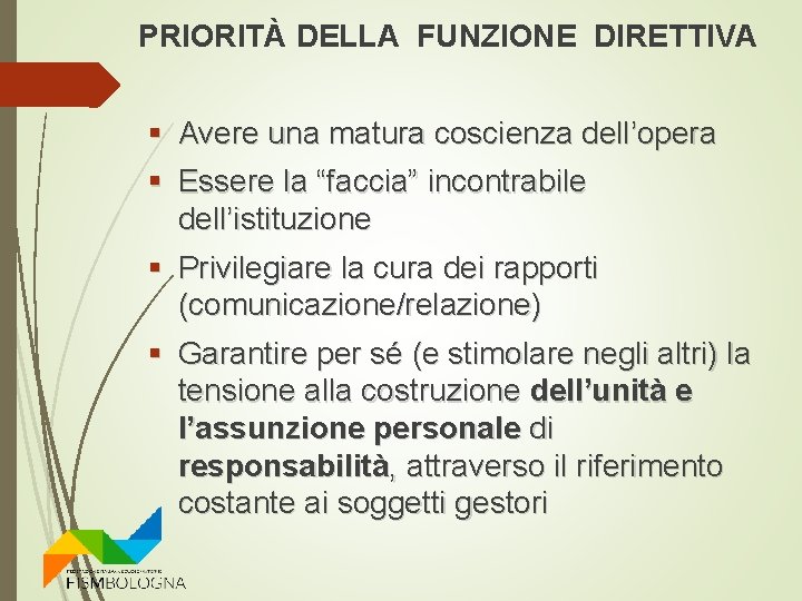 LA FIGURA DEL COORDINATORE DELLE ATTIVITA EDUCATIVO DIDATTICHE