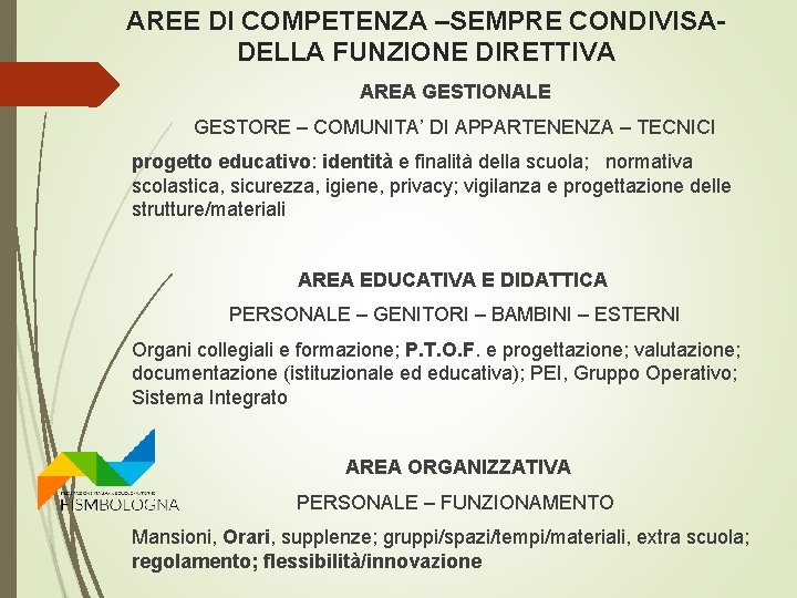 Coordinatore Delle Attività Didattiche Vs Dirigent LA FIGURA DEL COORDINATORE DELLE ATTIVITA EDUCATIVO DIDATTICHE
