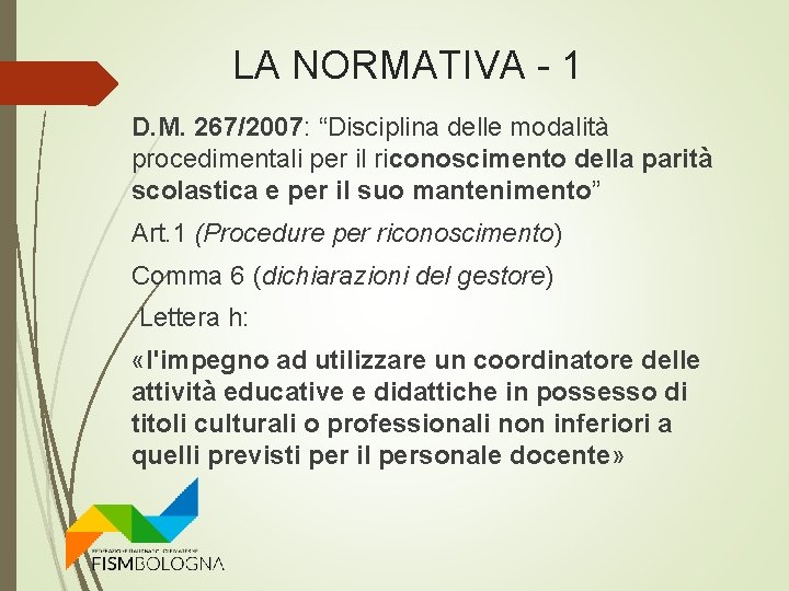 Coordinatore Delle Attività Didattiche Vs Dirigent LA FIGURA DEL COORDINATORE DELLE ATTIVITA EDUCATIVO DIDATTICHE