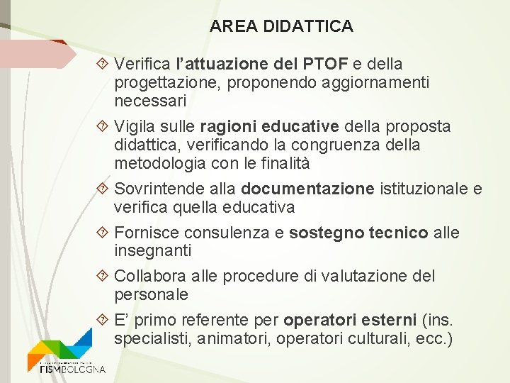 Coordinatore Delle Attività Didattiche Vs Dirigent LA FIGURA DEL COORDINATORE DELLE ATTIVITA EDUCATIVO DIDATTICHE