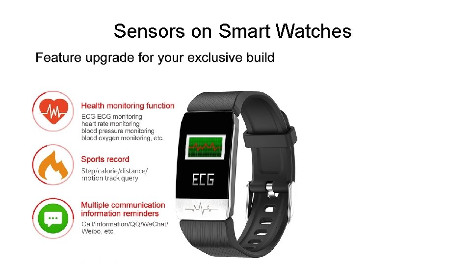 Sensors on Smart Watches 