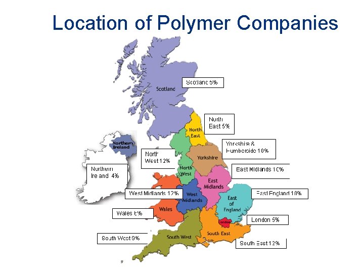 Location of Polymer Companies 